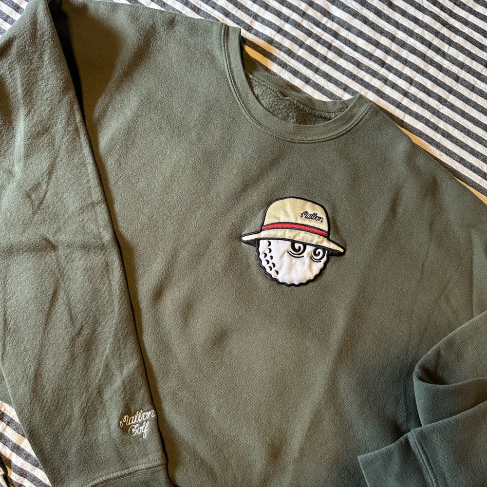 MALBON GOLF Crew neck Sweatshirt